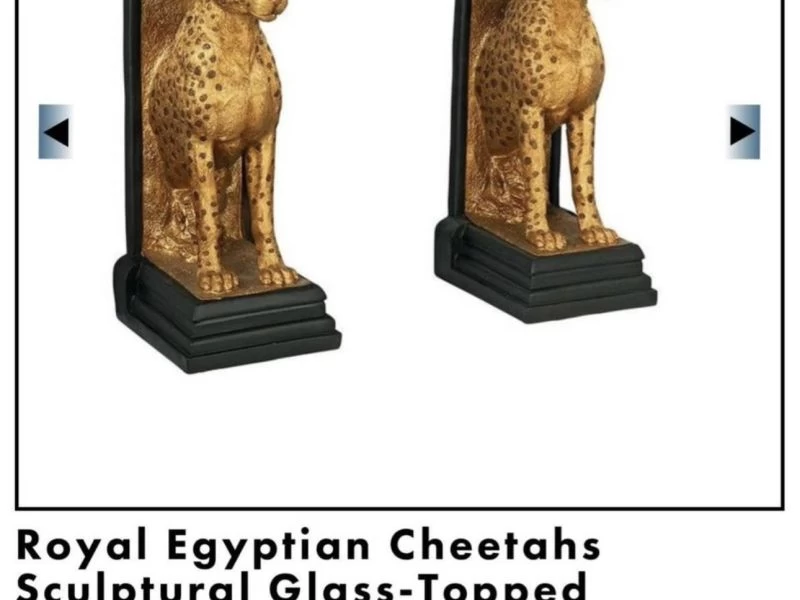 Cheetah Console Table